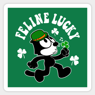 Felix the cat - Saint Patrick's day - Feline lucky 2.0 Sticker